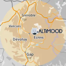 Carte Gap Grenoble Alpes du Sud