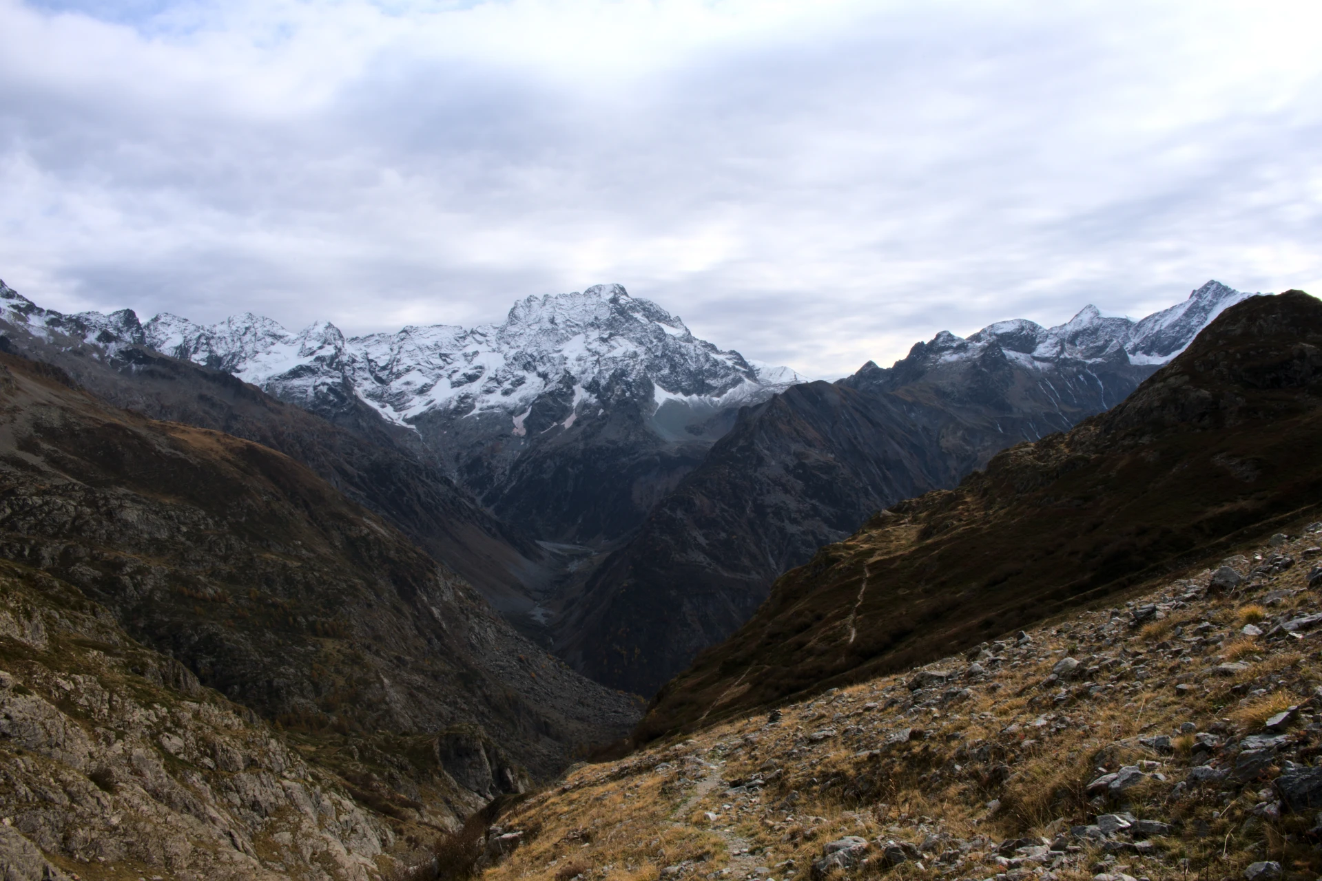 Le Sirac depuis le cirque du Gioberney